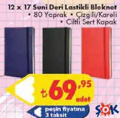 RHİNO 12X17 SUNİ DERİ LASTİKLİ BLOKNOT 80 YAPRAK ÇİZGİLİ/KARELİ CİLTLİ SERT KAPAK indirimli fiyat RHİNO 12X17 SUNİ DERİ LASTİKLİ BLOKNOT 80 YAPRAK ÇİZGİLİ/KARELİ CİLTLİ SERT KAPAK fiyat ve kampanya bilgisi